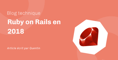 Ruby on Rails en 2018