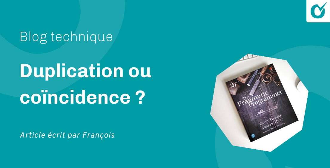 Duplication ou coïncidence ? Duplication ou coïncidence ?