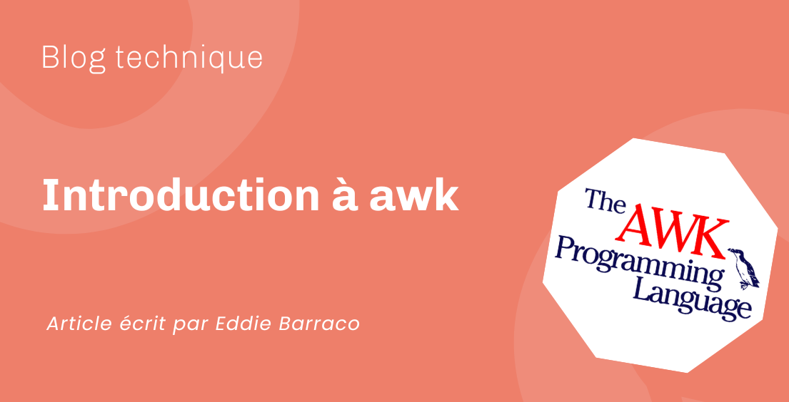 Introduction à awk Introduction à awk