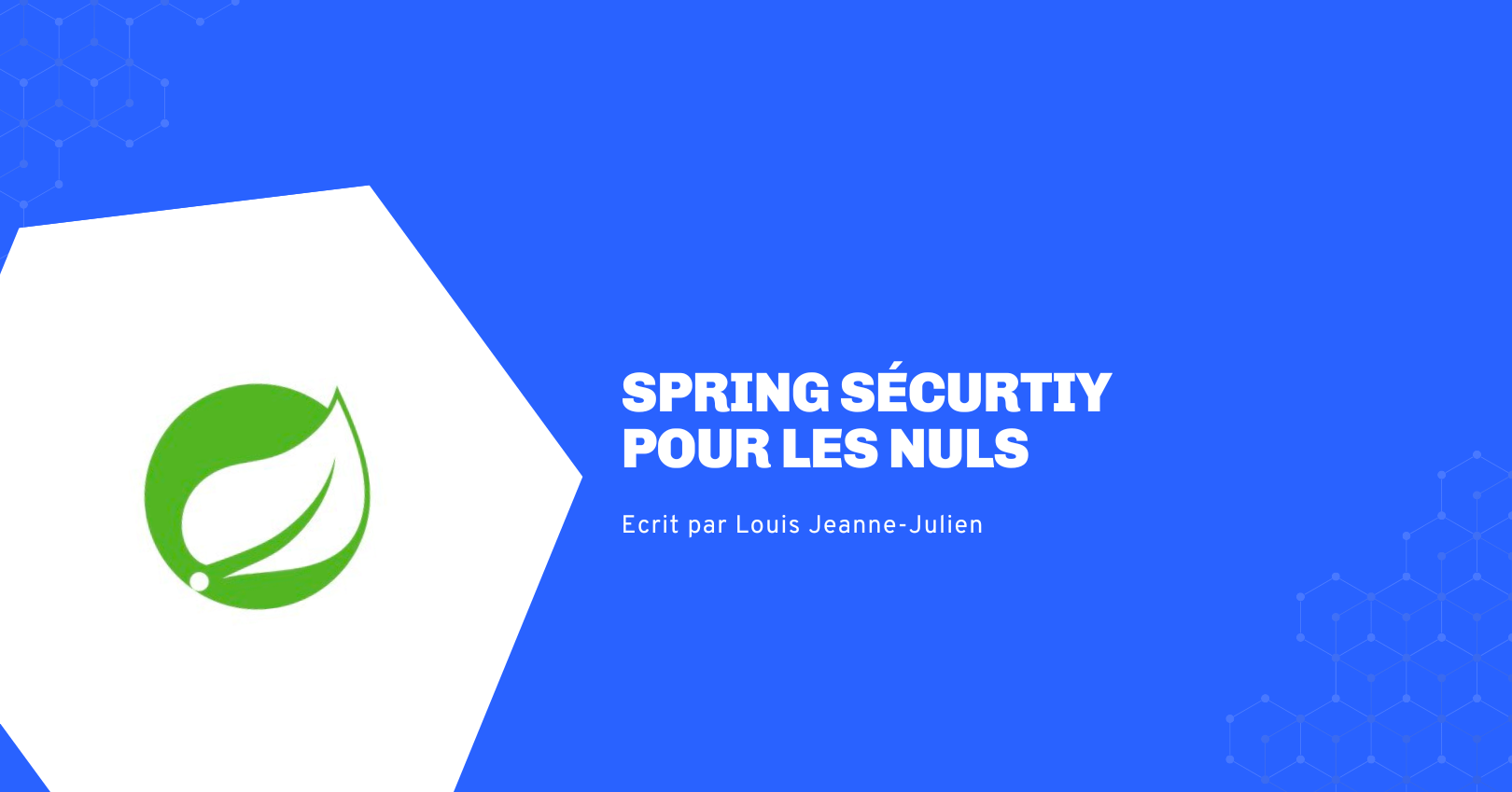 Spring Security (pour les nuls)