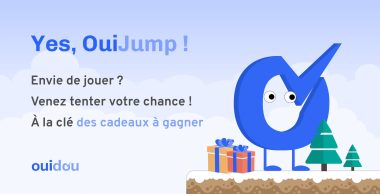 Yes, OuiJump, le jeu conçu et développé par Ouidou Yes, OuiJump, le jeu conçu et développé par Ouidou