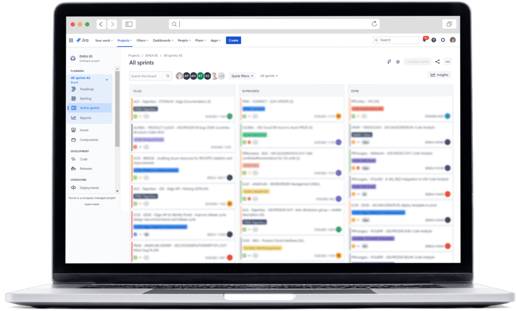 cope d'écran de l'interface