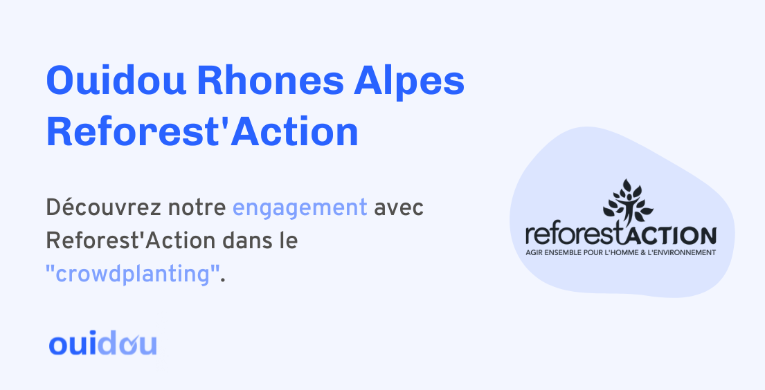 Ouidou, une démarche RSE avec le crowdplanting Ouidou, une démarche RSE avec le crowdplanting