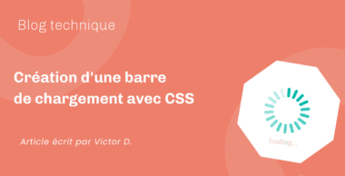 Création d&rsquo;une barre de chargement avec CSS