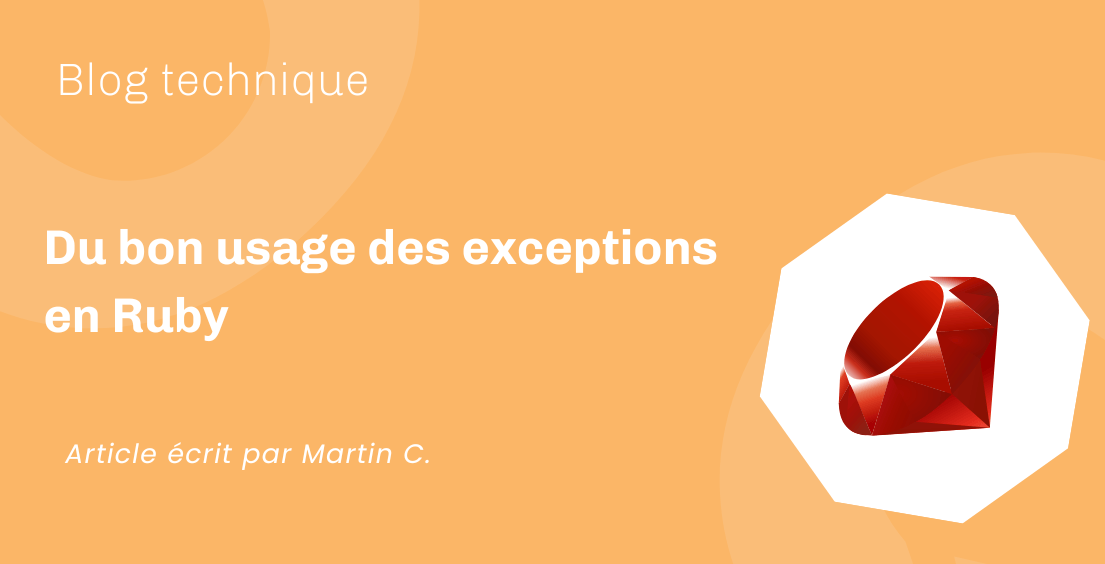 Du bon usage des exceptions en Ruby