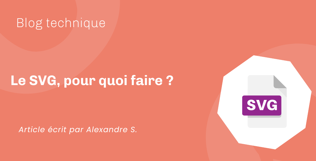 Le SVG, pour quoi faire ?
