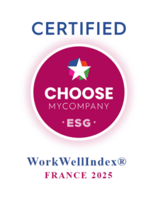 logo choose my company work well 